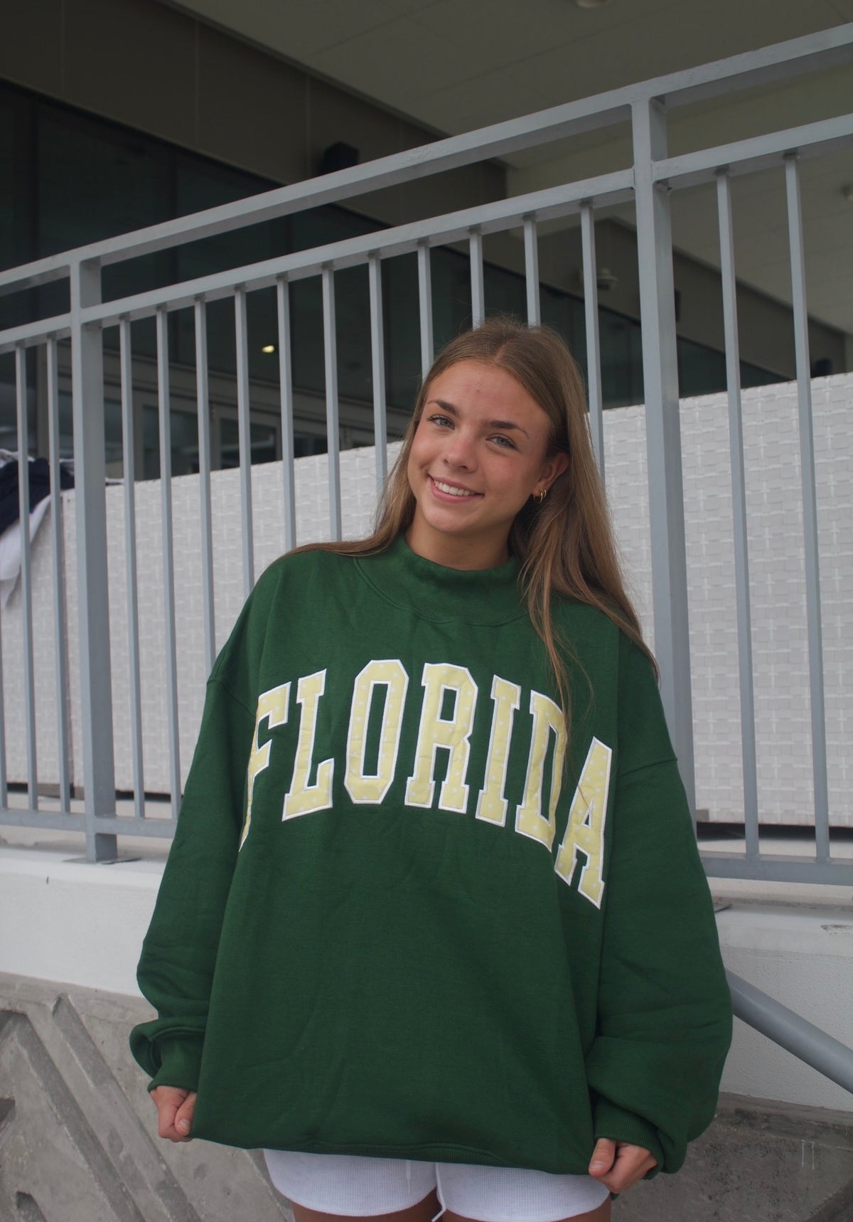 Green glow Florida mockneck