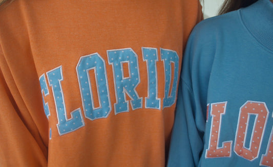Creamsicle Crush Florida mockneck