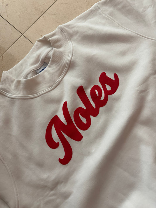 Noles puff print mockneck