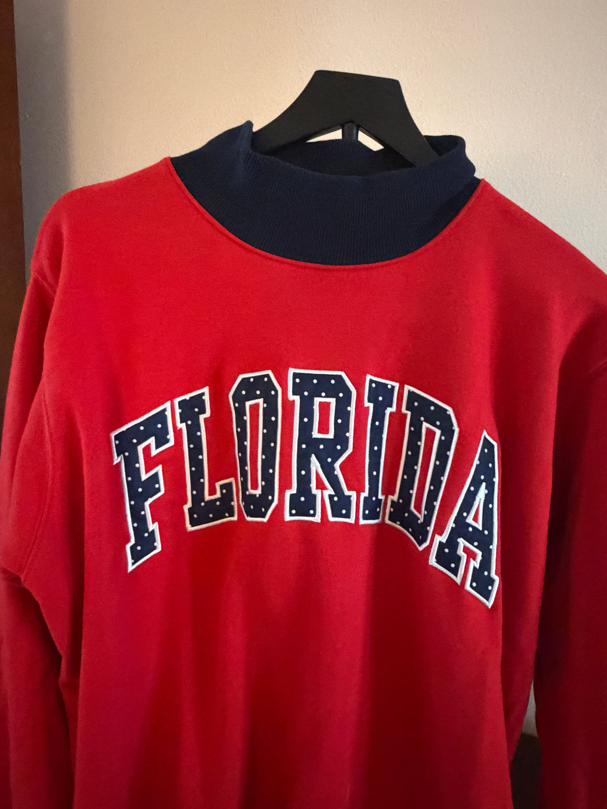Cherry blast Florida mockneck