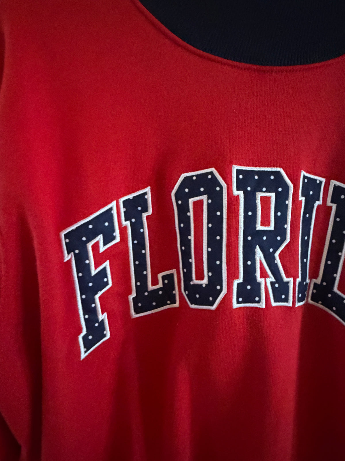 Cherry blast Florida mockneck