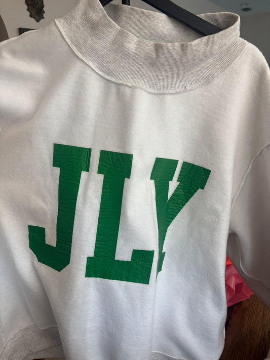 FAITH/JLY REVERSIBLE MOCK NECK L/XL FLEECE