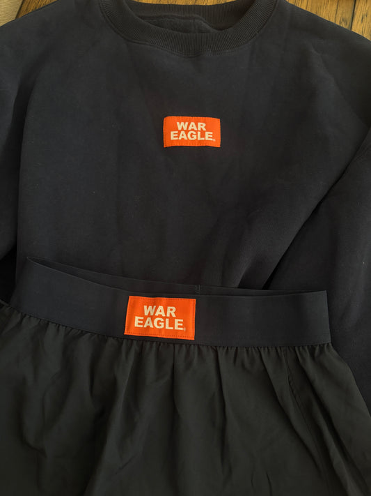 WAR EAGLE CREW NECK L FLEECE