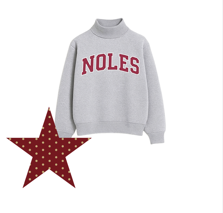 NOLES MOCK NECK