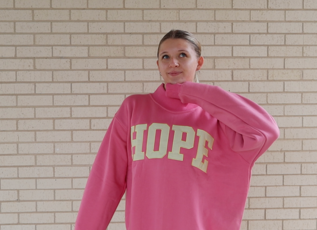 HOPE MOCK NECK- PETAL WITH SUNSHINE