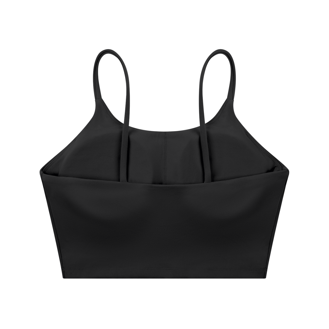 Logo Spaghetti Strap Yoga Sports Bra