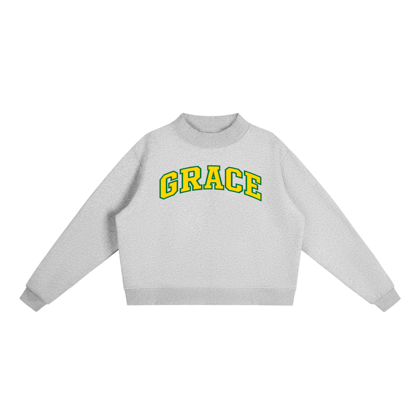 Golden Glow Grace Mock Neck