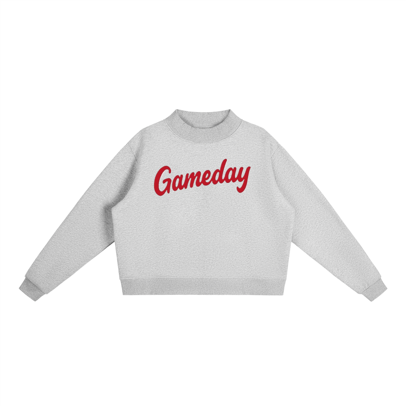 Gameday Essential Fleece Mock-Neck Crew Sweatshirt